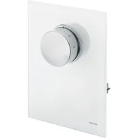 OVENTROP Unibox Abdeckung 1022777 Echtglas weiß, mit Thermostat