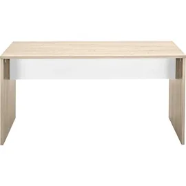 Sconto Kinderschreibtisch Wiki 140 x 72 x 70 cm Eiche braun