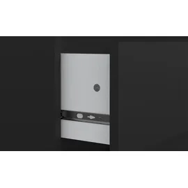Uno Quadro 77,2 x 112,7 x 29,6 cm sonoma eiche/weiß