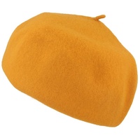 Kopka Baskenmütze Long Beanie Walkmütze Stegbaske aus 100% Wolle gelb