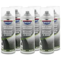 Presto 6x 400ml Teer- und Harz-Entferner [Hersteller-Nr. 306215]