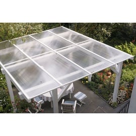 Gutta Hohlkammerplatte 10 mm Transparent 300 x 105 cm