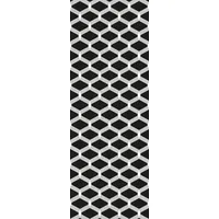 Queence Vinyltapete Macauley 90x300 cm 90 g schwarz 34193