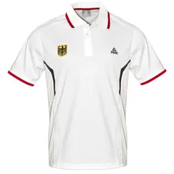 PEAK Deutschland Basketball-Poloshirt 2013/14 20054 - weiss XS
