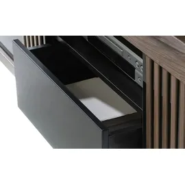 Forte Lowboard ¦ schwarz ¦ Maße (cm): B: 162 H: 56 T: 42.0