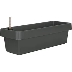 Geli Blumenkasten Aqua Green Plus 100cm Anthrazit – 6,4L Bewässerung