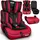 KIDUKU Kindersitz 9-36 kg rot/schwarz