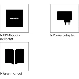 MARMITEK HDMI 4K Audio-Extraktor MARMITEK ConnectAE14