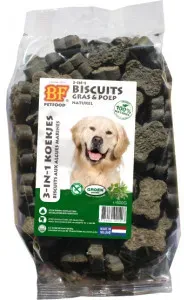 BF Petfood 3-in-1 Biscuits hondenkoekjes (naturel)  2 x 500 g