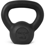 Yes4All Kugelhantel-Gewichte aus massivem Gusseisen - Ideal für Ganzkörpertraining und Krafttraining - Kettlebell 4,5 kg (Schwarz)