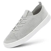 GIESSWEIN Wool Sneaker Women - Platform Damen Schuhe, Low-Top Halbschuhe, Freizeit Sneakers aus Merino Wool 3D Stretch, Superleichte Schnürer - 40 EU