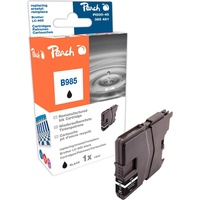 Peach Tinte schwarz PI500-45 kompatibel zu Brother LC-985 bk