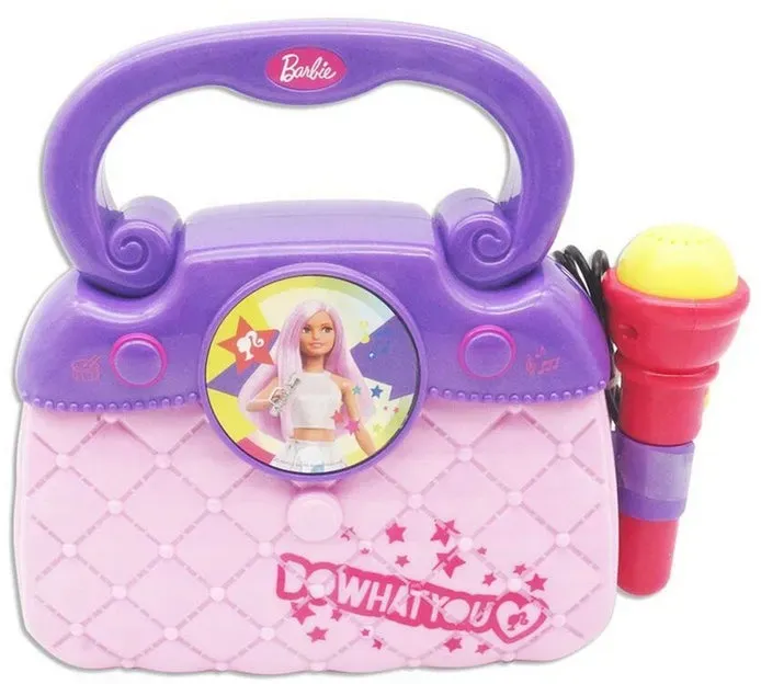 Karaoke Barbie 4409 Handtasche Lila – Musikspaß zum Mitnehmen!