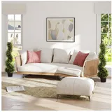 Outsunny - 2er Set Künstliche Zedernbaum Groß 90 Cm Kunstpflanze, Plastik Künstliche Pflanzen Zeder Im Topf, Spiralpflanze Wie Echt Für Wohnzimmer Schlafzimmer Büro Garten Moderne Dekoration
