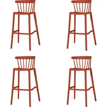 BEST Freizeitmöbel Windson 50915 terracotta 4 Stück