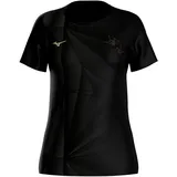 Mizuno Active Dryaeroflow Graphic schwarz L
