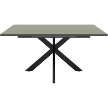 Set One by Musterring Reno 160 x 77 x 90 cm Glas Olivgrün/Schwarz