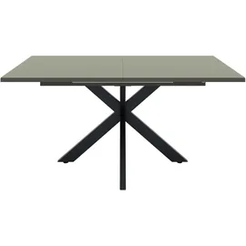 Set One by Musterring Reno 160 x 77 x 90 cm Glas Olivgrün/Schwarz