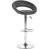 Actona Barhocker 56 x 82-103 x 50 cm Schwarz