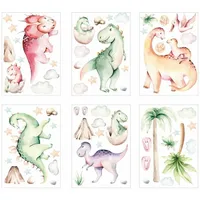 Nikima Schönes für Kinder Fensterbilder Dinosaurier selbstklebend - Statisch