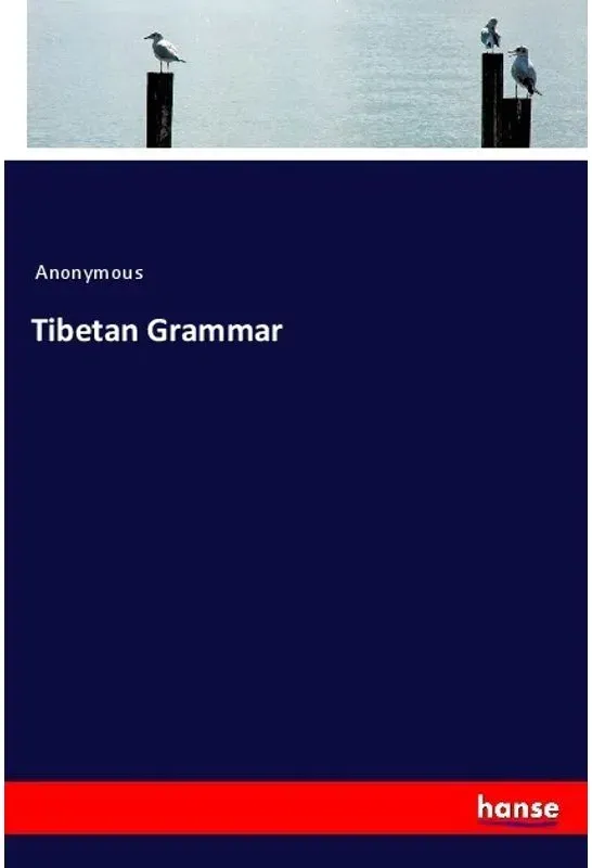 Tibetan Grammar - Anonymous, Kartoniert (TB)