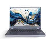 JodaBook Pro X S24 | 14" WQXGA+ 120Hz | AMD Ryzen 7 255 | RAM: 16GB (DDR5) | SSD: 2TB | Aluminium Gehäuse | beleuchtete Tastatur | Windows 11 Pro | Rucksack
