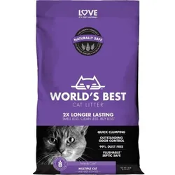 WORLD'S BEST Cat Litter Multiple Lavendel 6,35 kg