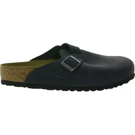 Birkenstock Boston Nubukleder geölt schwarz 44