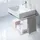 Duravit Metallkonsole 66,5 x 45,1 cm Grau