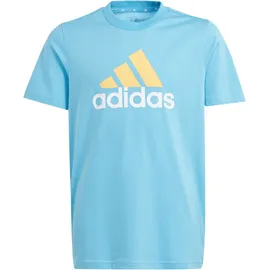 adidas Essentials Big Logo Cotton T-Shirt hellblau - 152