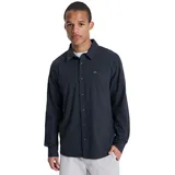 QUIKSILVER Langarmhemd Schwarz M