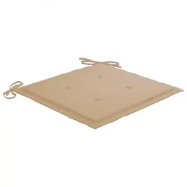 vidaXL Gartenstuhl 56 x 0 x 85 cm beige 6 St.