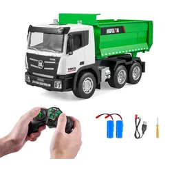 VEVOR RC Muldenkipper Kipplaster Lastwagen Laster 9 Kanäle 1:18 29x10,5x15cm
