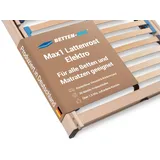 Betten-ABC Max1 Elektro Motorrahmen mit Kopf- und Fußteilverstellung 140 x 200 cm