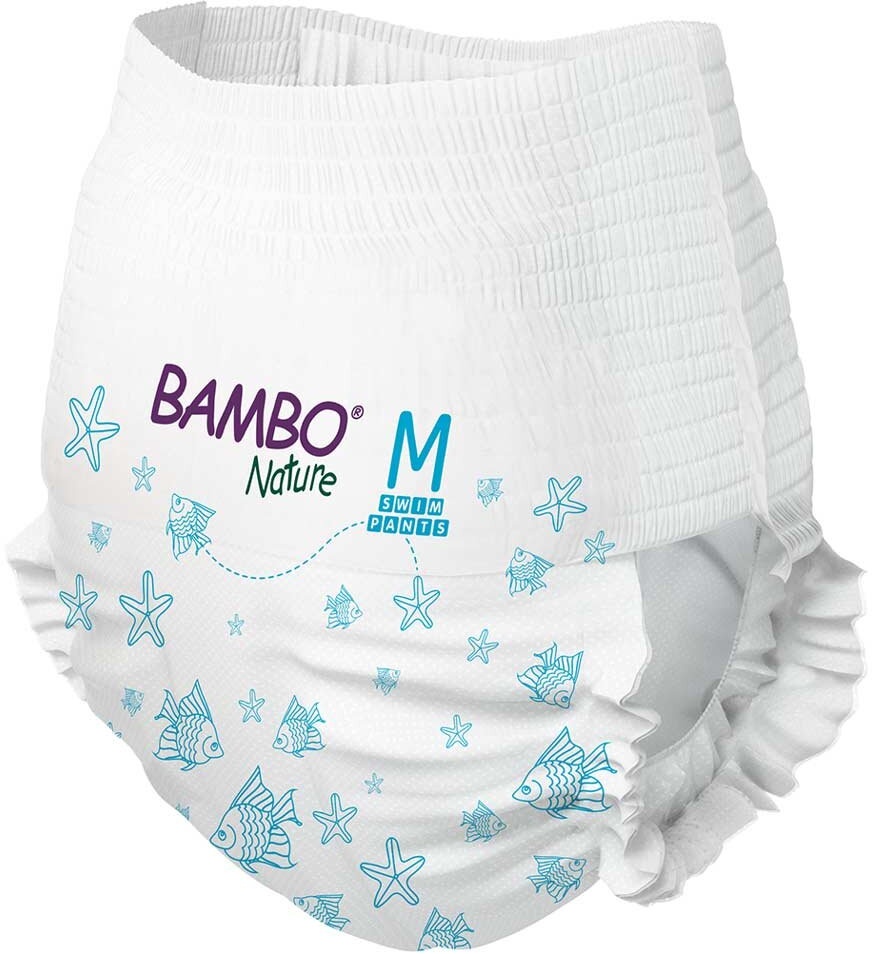 Bambo Nature Schwimmwindeln Gr. M, 120 Stück