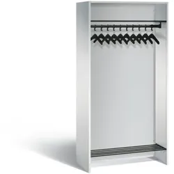 Garderobe offen 7035/7035 1950x954x480mm
