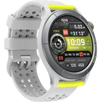 Amazfit Cheetah Round BT 47 mm Polymergehäuse grau Silikonarmband grau M