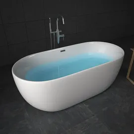 Tronitechnik SIFNOS freistehende Badewanne 170 x 80 x 58 cm (195 l)