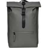 Rains Rucksack Rolltop W3 Grau