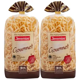 eiernudeln Jeremias Schwäbische Spätzle g.g.A. Gourmet mit Frischei 500g 2er Pack