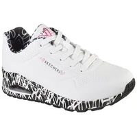 SKECHERS Uno - Loving Love white/black 35