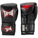 Tapout Boxhandschuhe aus Leder (1 Paar) Rialto, Black/Ecru/Red, 12 oz, 960006