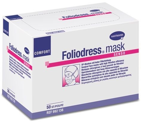 Foliodress Mask Comfort Senso OP-Masken grün