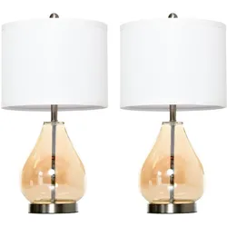 HOMCOM Nachttischlampe