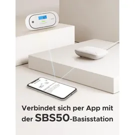 X-Sense Kohlenmonoxid-Melder XC01-M, funktioniert mit der SBS50-Basisstation,