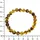 Ostsee-Schmuck Armband Kugel 8 mm grün 19 cm
