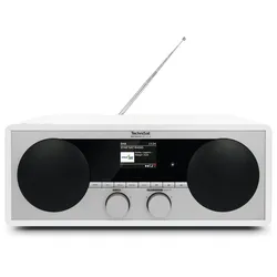 TechniSat DIGITRADIO 451 CD IR Persönlich Analog & Digital Schwarz, Weiß