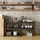 [en.casa] Schwerlastregal Stahl 90x40x183 cm Schwarz/Silber