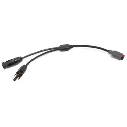 BioLite Adapterkabel »BaseCharge Solar«, Länge: 20 cm, Kunststoff, schwarz
