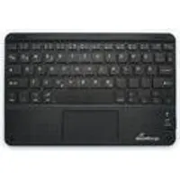 MediaRange Tastatur Wireless 64 Tasten Touchpad DE schwarz